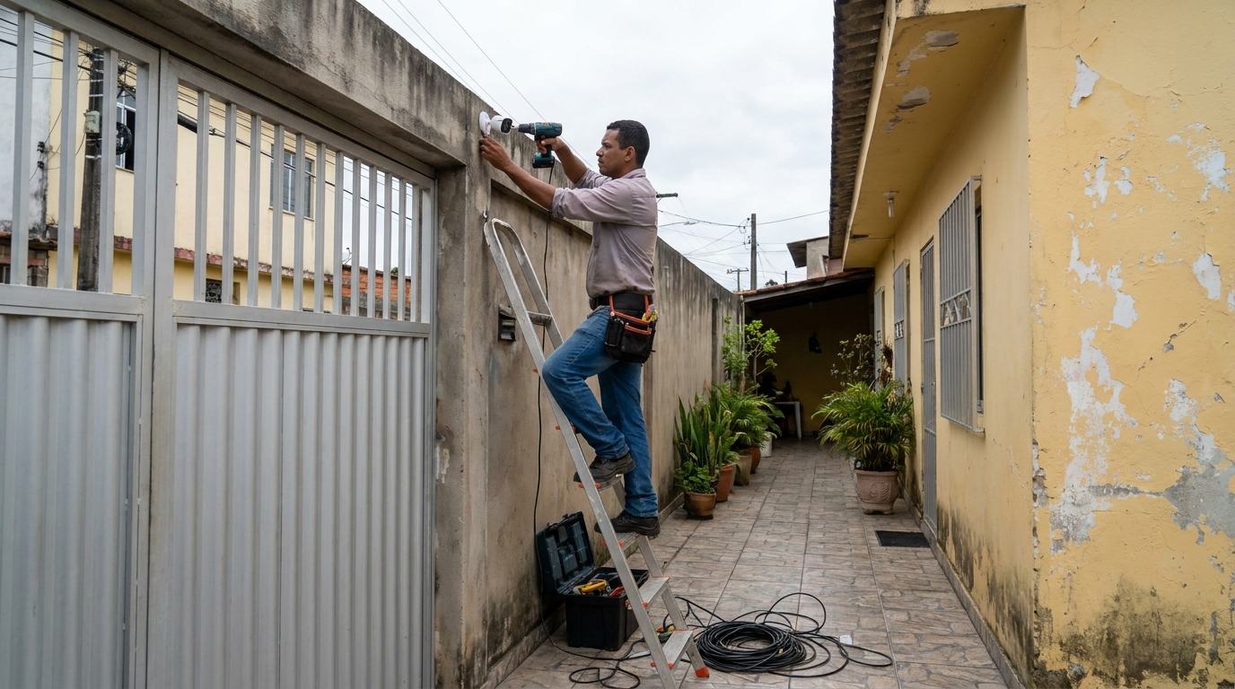 Instalacao de cameras de seguranca profissional em Ribeirão Preto‑SP