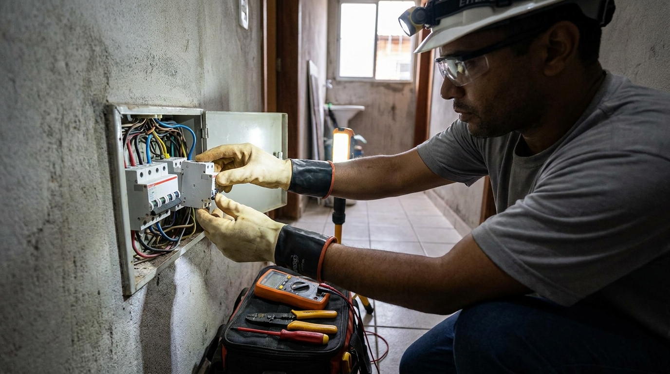Instalacao de disjuntor profissional em Ribeirão Preto‑SP